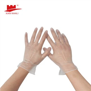 Guanti monouso in vinile PVC per cucinare