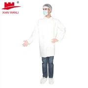 Camici da laboratorio monouso bianchi